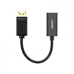 Cáp Display Port DP đực sang HDMI cái 15cm Ugreen 40362